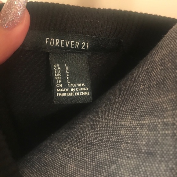 Forever 21 gold heart sweater - Picture 7 of 8